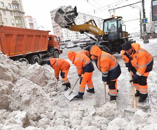 Уборка снега в Нижнем Новгороде и  Нижегородской области